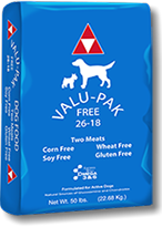 Valu pak dog clearance food black bag